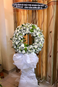 HV123 - Kệ hoa viếng tang lễ
