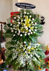 HV124 - Kệ hoa viếng tang lễ