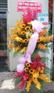 KT92 - Hoa khai trương chúc mừng