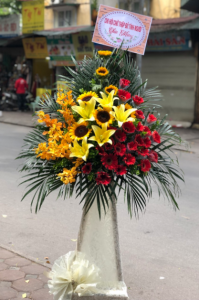 KT95 - Hoa khai trương chúc mừng