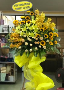 KT97 - Hoa khai trương chúc mừng