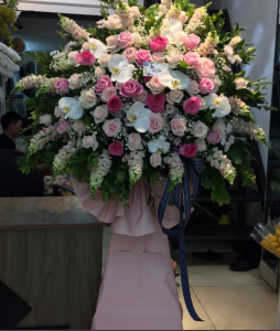 KT100 - Hoa khai trương chúc mừng