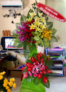 KT109 - Hoa khai trương chúc mừng