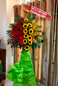 KT111 - Hoa khai trương chúc mừng