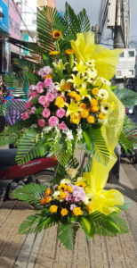 KT114 - Hoa khai trương chúc mừng