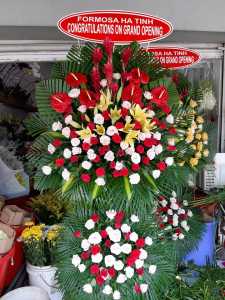 KT116 - Hoa khai trương chúc mừng