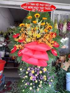 KT118 - Hoa khai trương chúc mừng