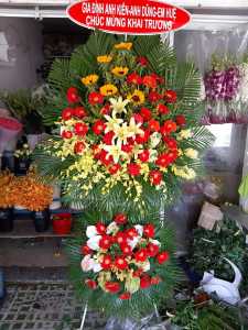 KT120  - Hoa khai trương chúc mừng