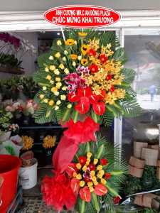 KT123 - Hoa khai trương chúc mừng