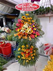 KT125 - Hoa khai trương chúc mừng