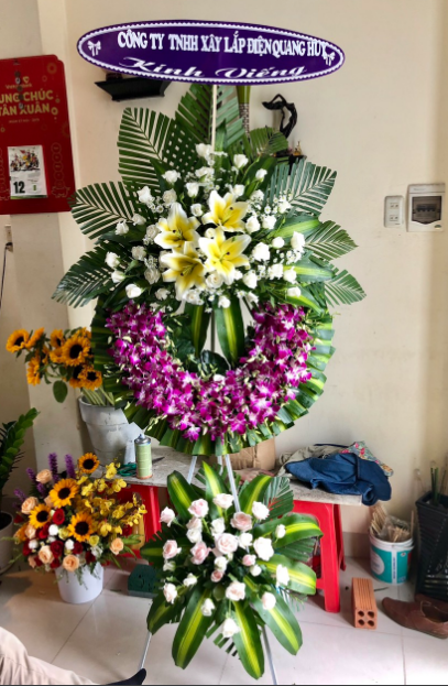 HV91 - Kệ hoa viếng tang lễ